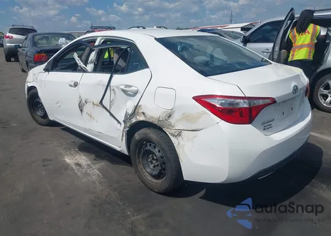 2015 Toyota Corolla Le z USA, uszkodzony, nr VIN 2T1BURHE5FC283396